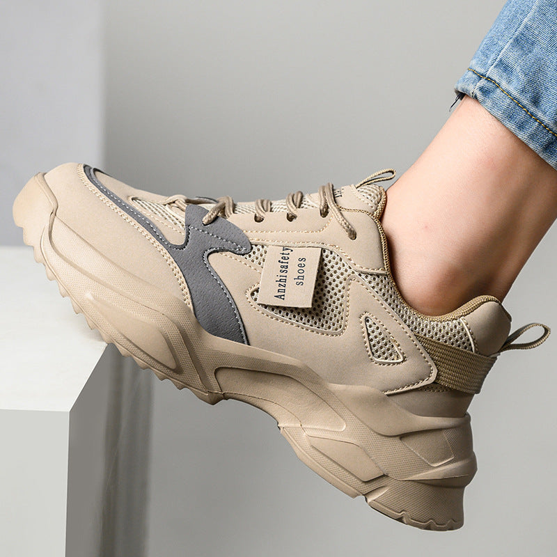 Women's Anti Smashing Lightweight Breathable Labor Protection Shoes