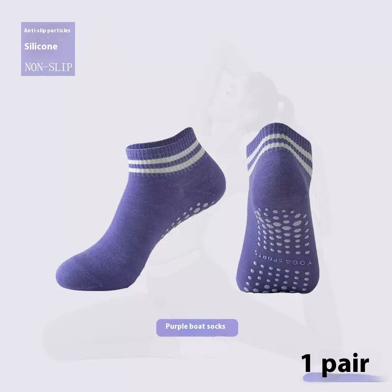 Yoga Socks Non-slip Floor Socks No Pilling Exercise Dispensing