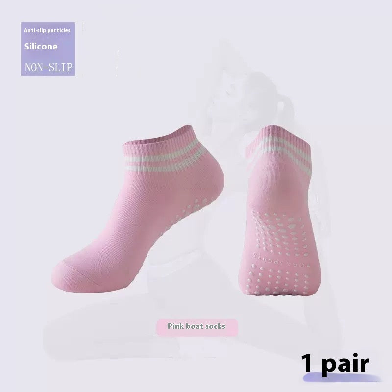 Yoga Socks Non-slip Floor Socks No Pilling Exercise Dispensing