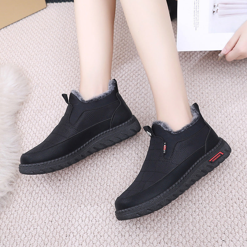 Women's Fashion Casual Non-slip Flat Cotton Boots