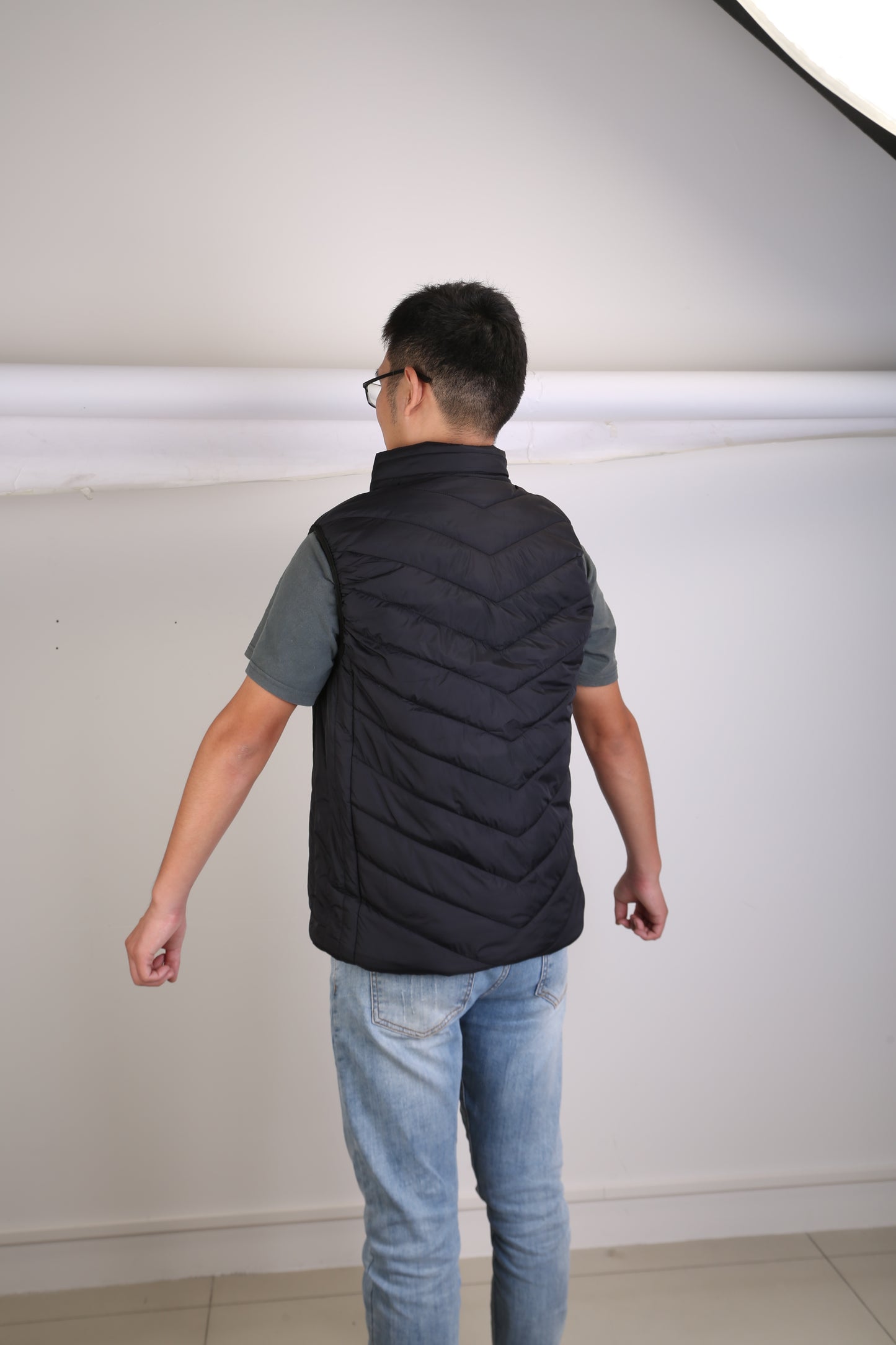 1Pc Heated Vest Electric USB Jacket Men Women Heating Coat Thermal Body Warmer Wear With 3 Temperature Levels
