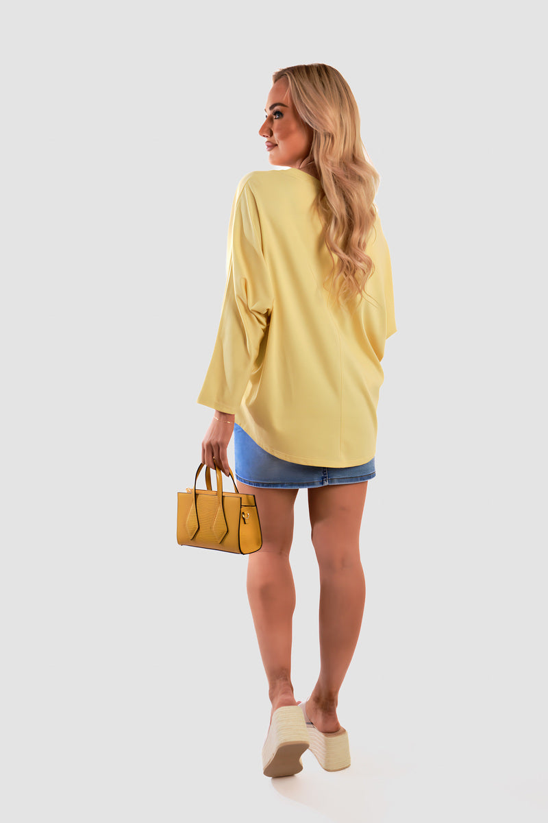 Casual Long Sleeve Loose Fit Top