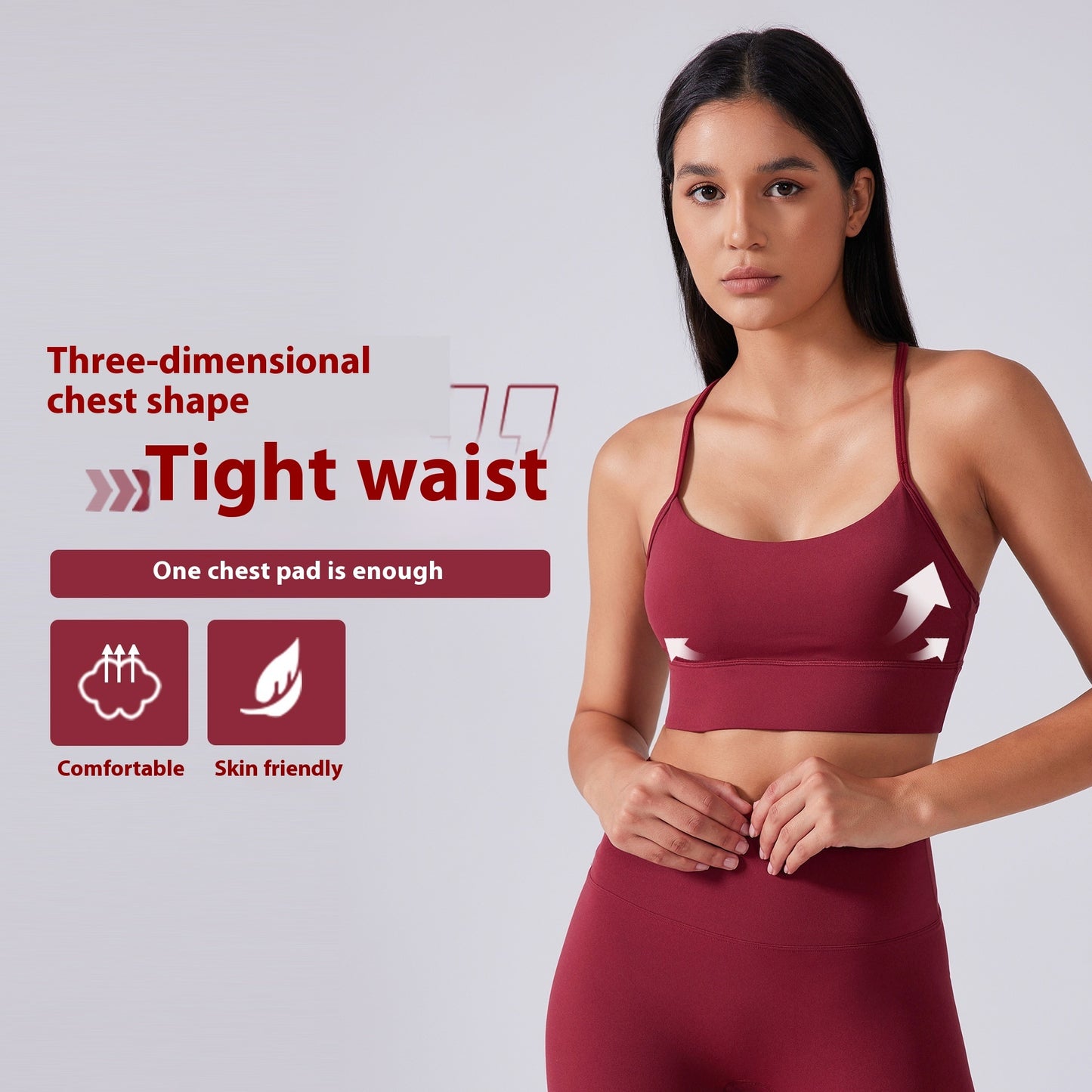 Back Shaping Shockproof Push Up Yoga New Running Exercise Underwear Women