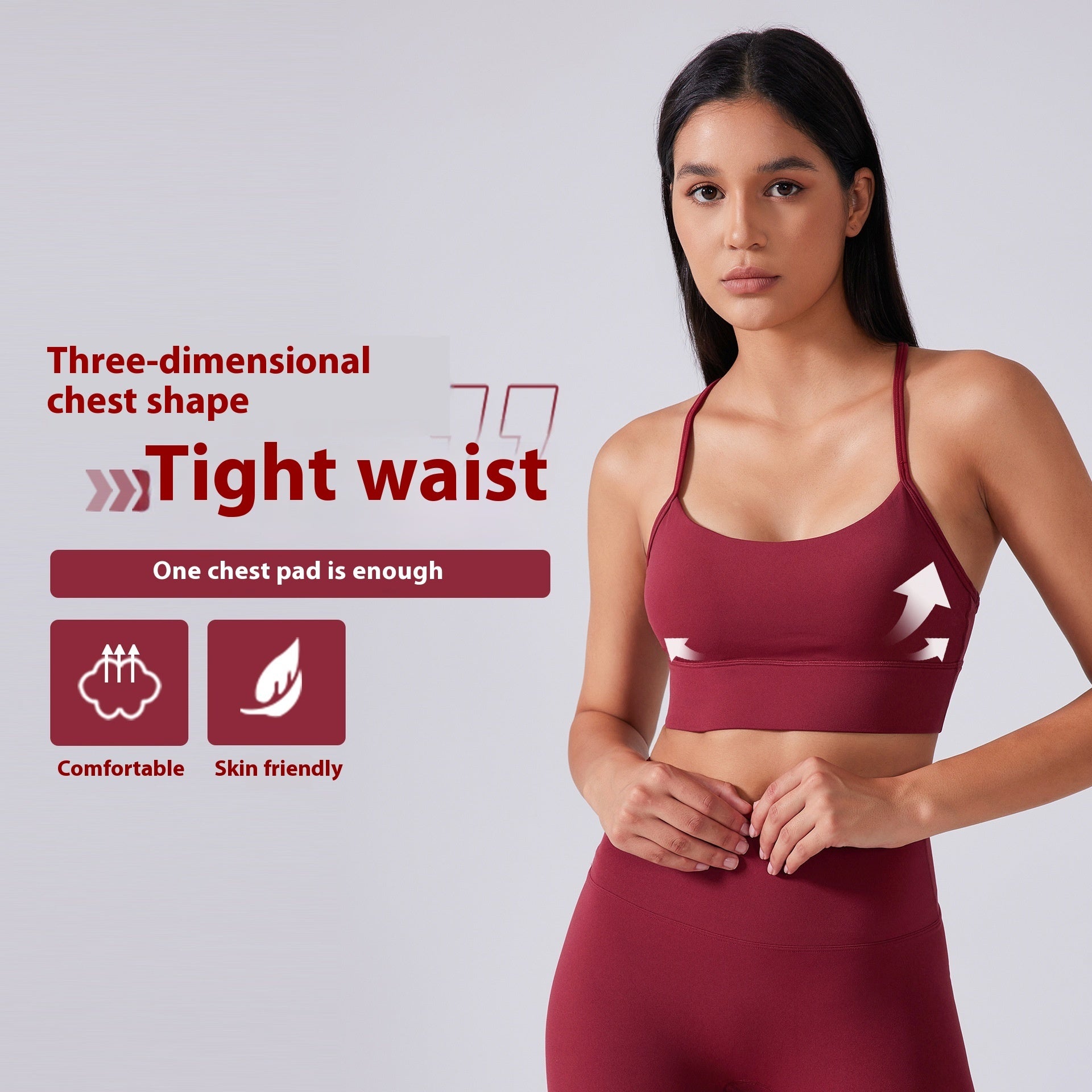 Back Shaping Shockproof Push Up Yoga New Running Exercise Underwear Women