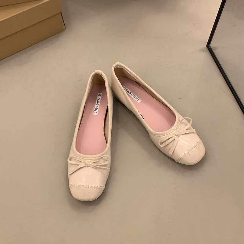 Spring And Autumn Retro Ballet Gentle Wanwan Style Shoes