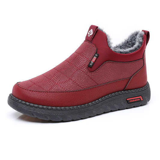 Women's Fashion Casual Non-slip Flat Cotton Boots