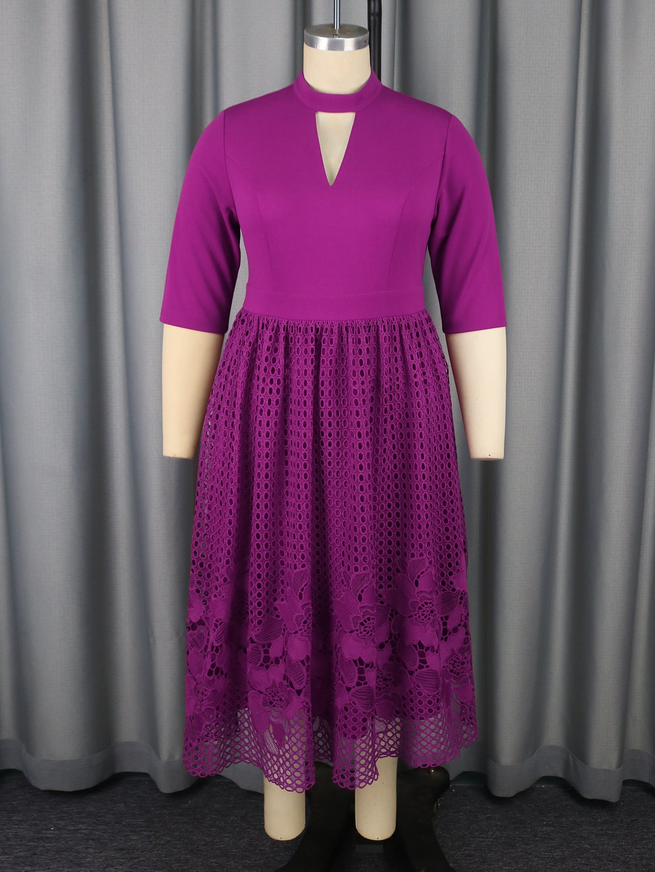 A Elegant Half-length Sleeve Dress