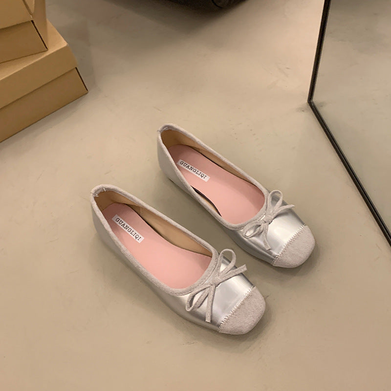 Spring And Autumn Retro Ballet Gentle Wanwan Style Shoes