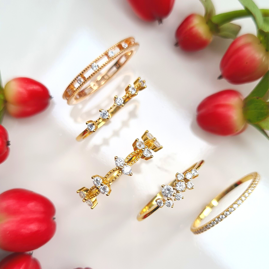 Alliance fine (1,2 mm) en or