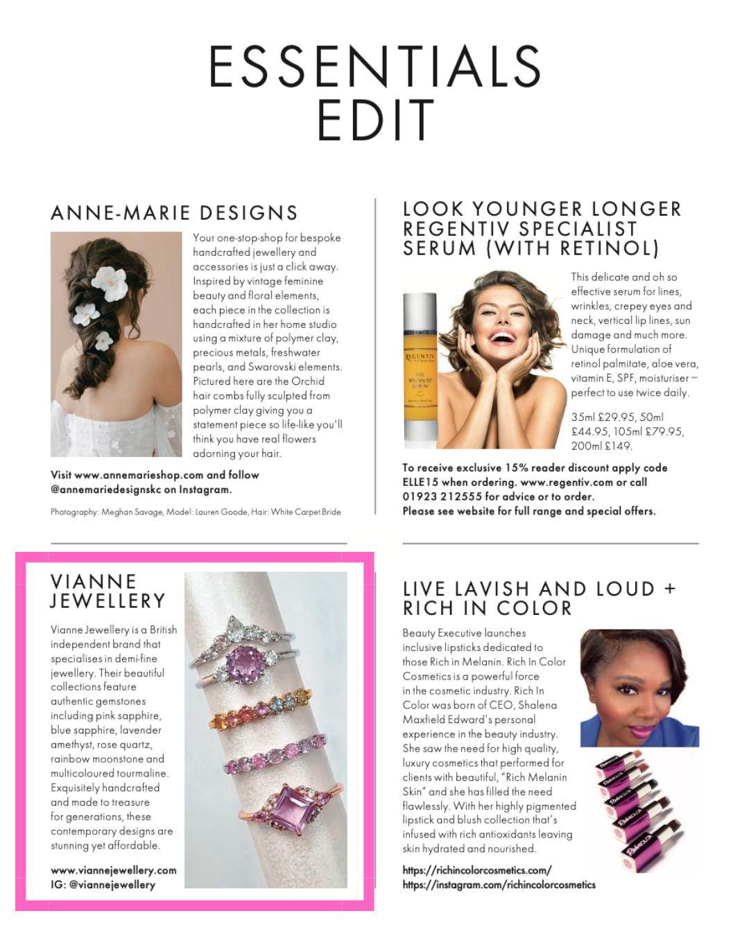 Bague Selene en améthyste lavande sertie dans du vermeil en or 18 carats