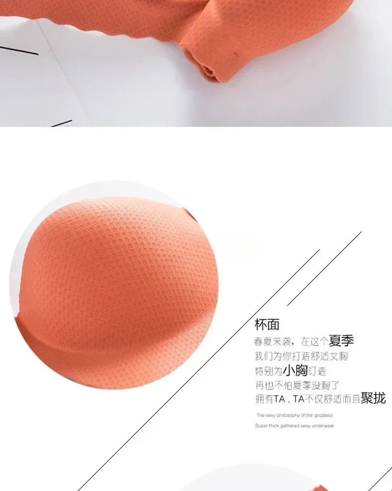 2025 New Extreme Push Up Bra 8cm Pads Small Bust Double Cup Padding Wireless Adjustable Plunge Bra Seamless Lift & Natural Shape