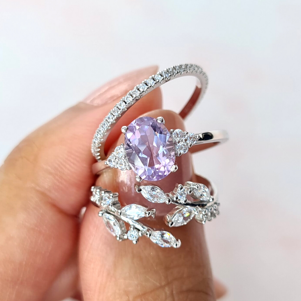 Slim Full Eternity Ring (1.2 mm) in Sterling Silver