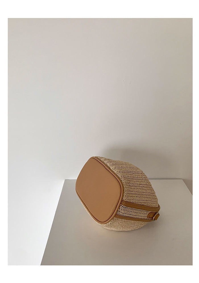 Summer Hand-held Straw Woven Bag