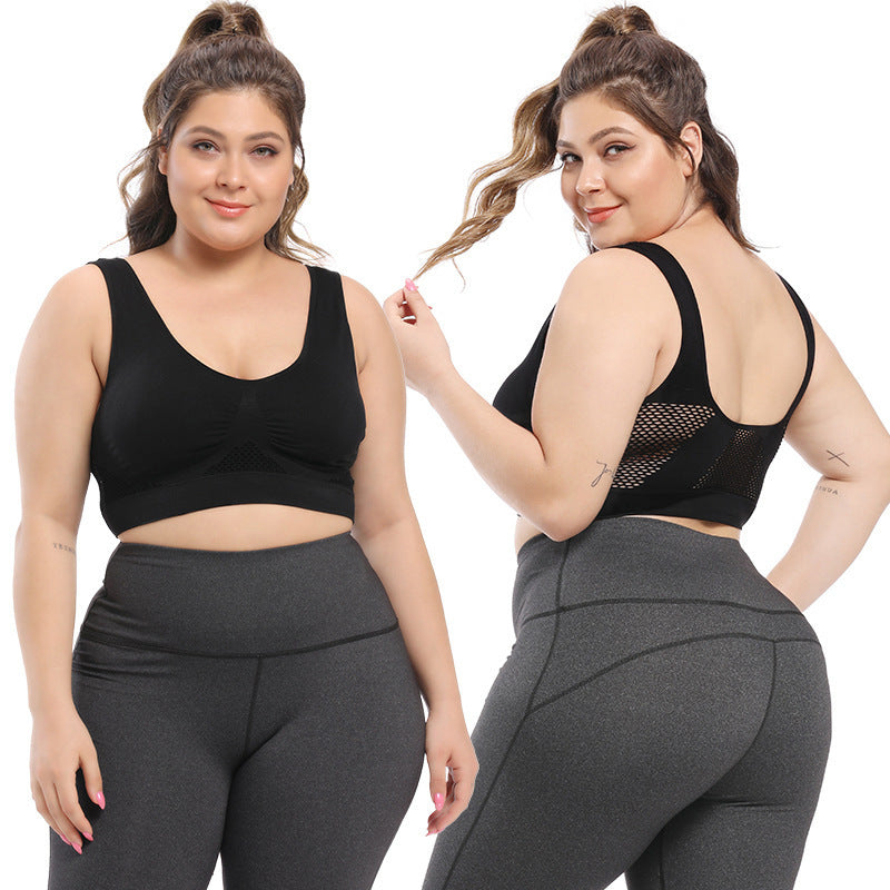 Large Size Sports Underwear Women Shockproof Without Steel Ring