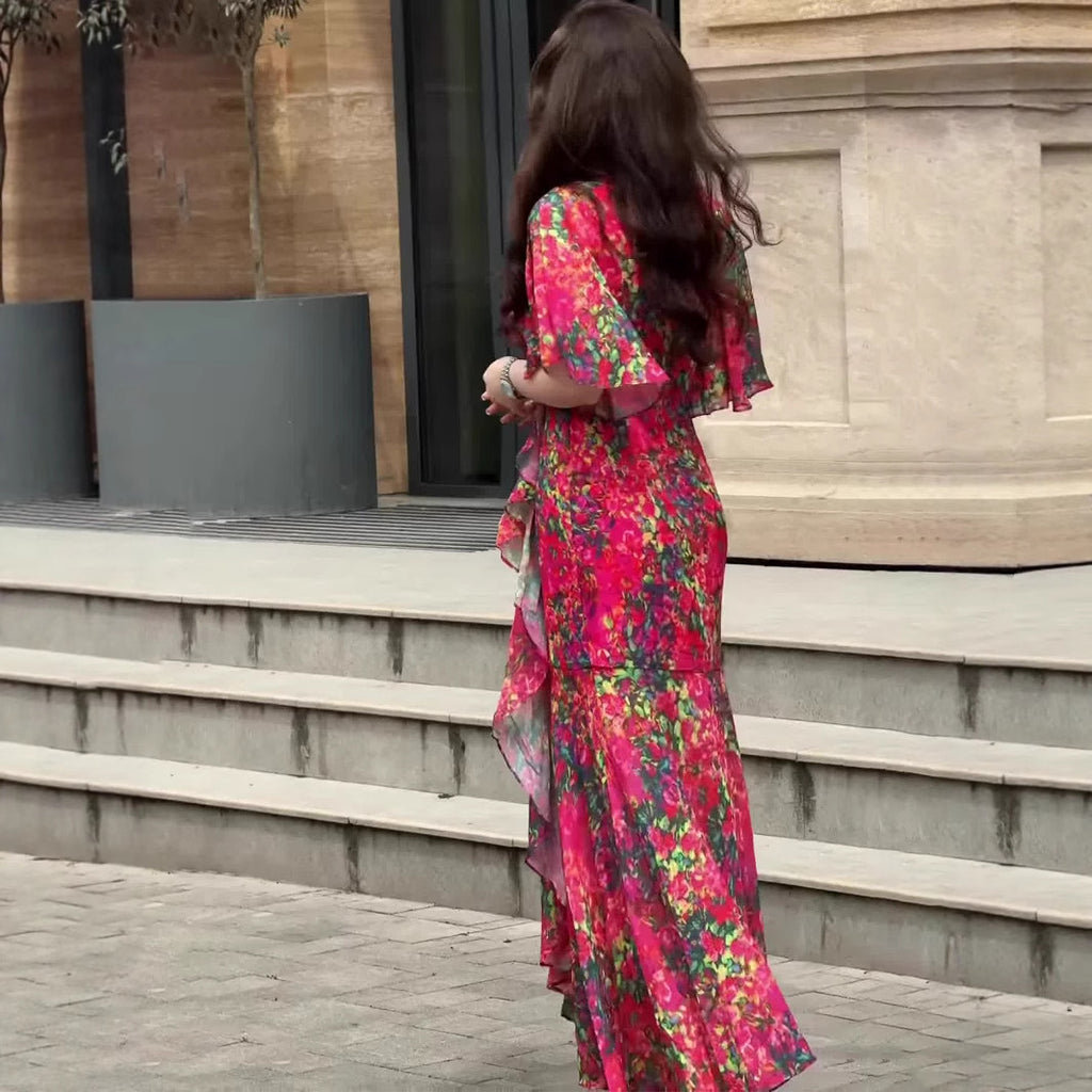 Sexy Elegant Graceful Short Sleeve Sweet Dress