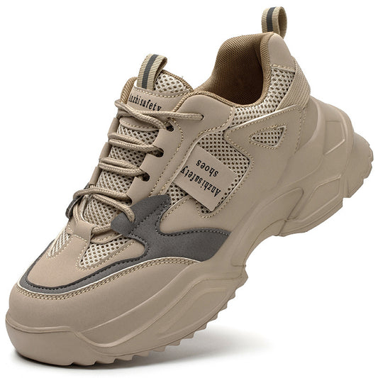 Women's Anti Smashing Lightweight Breathable Labor Protection Shoes