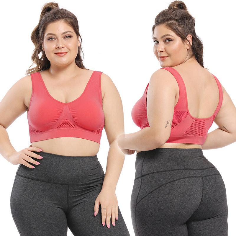 Large Size Sports Underwear Women Shockproof Without Steel Ring