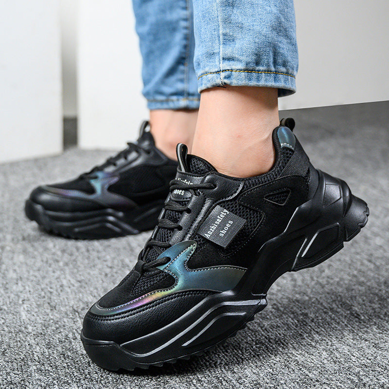 Women's Anti Smashing Lightweight Breathable Labor Protection Shoes