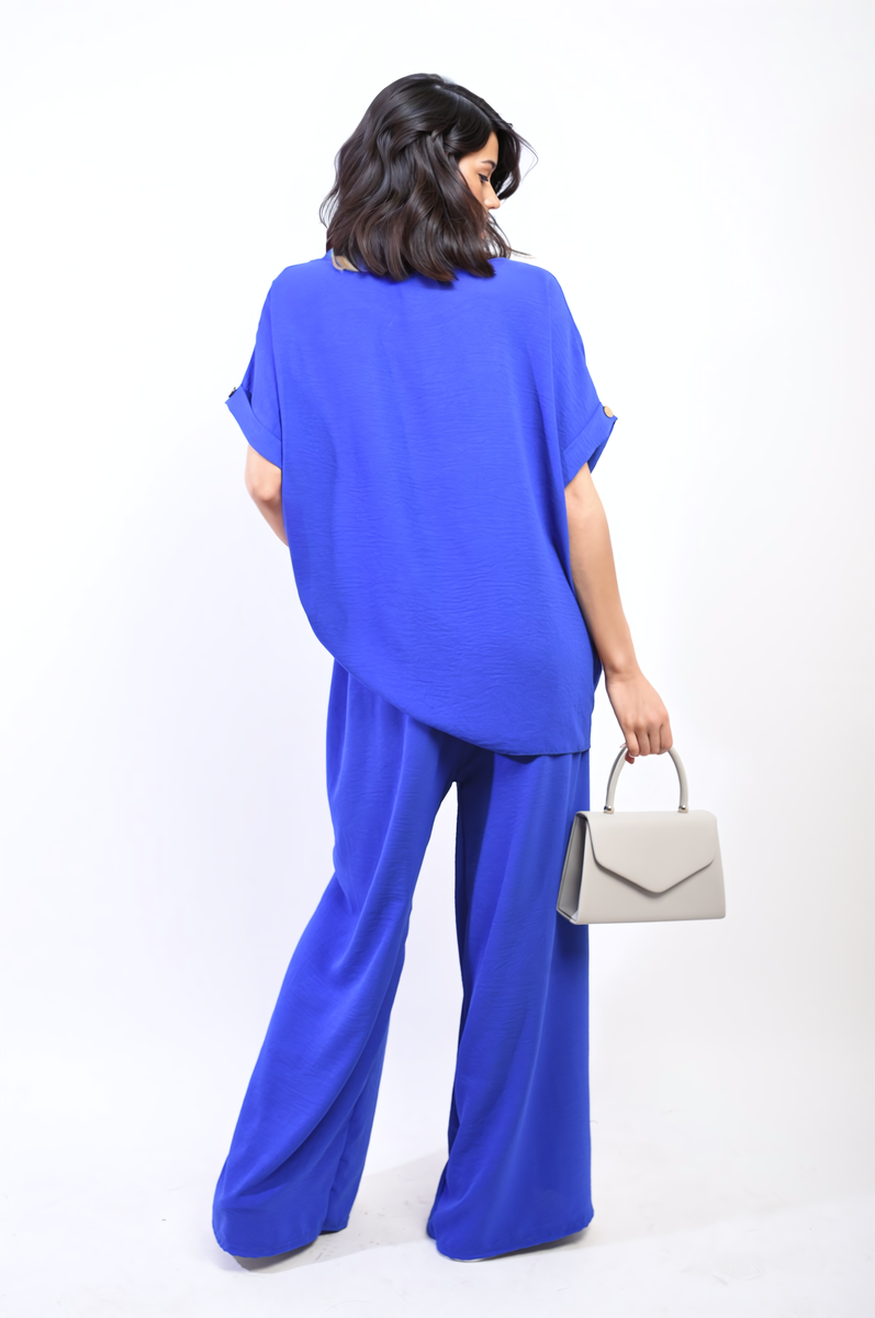 Ruffle Trim Sleeve Top