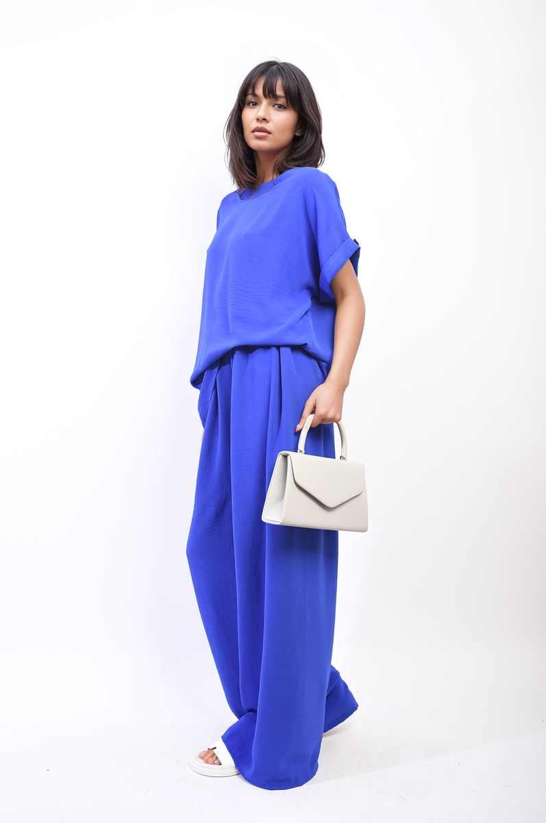 Ruffle Trim Sleeve Top