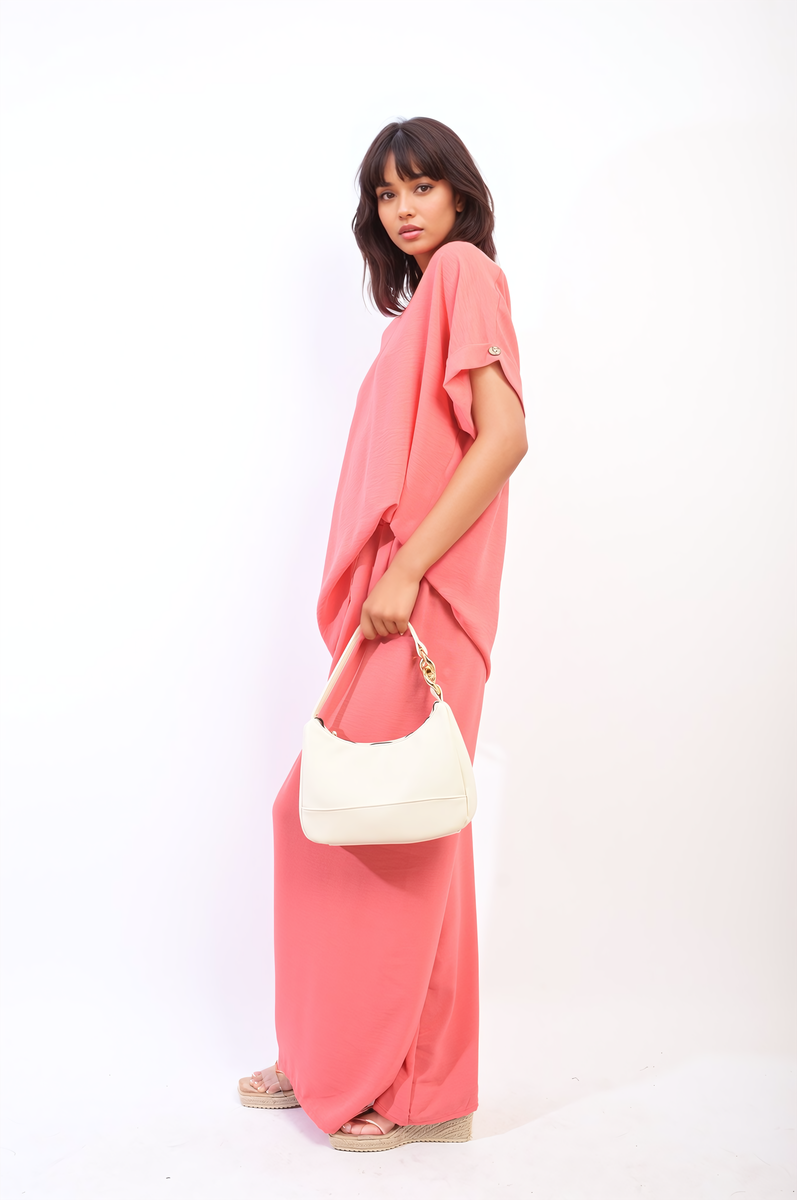 Ruffle Trim Sleeve Top
