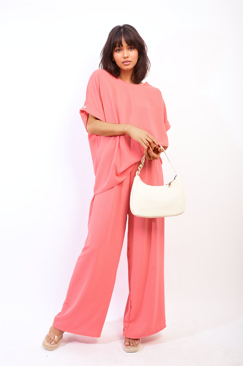 Ruffle Trim Sleeve Top