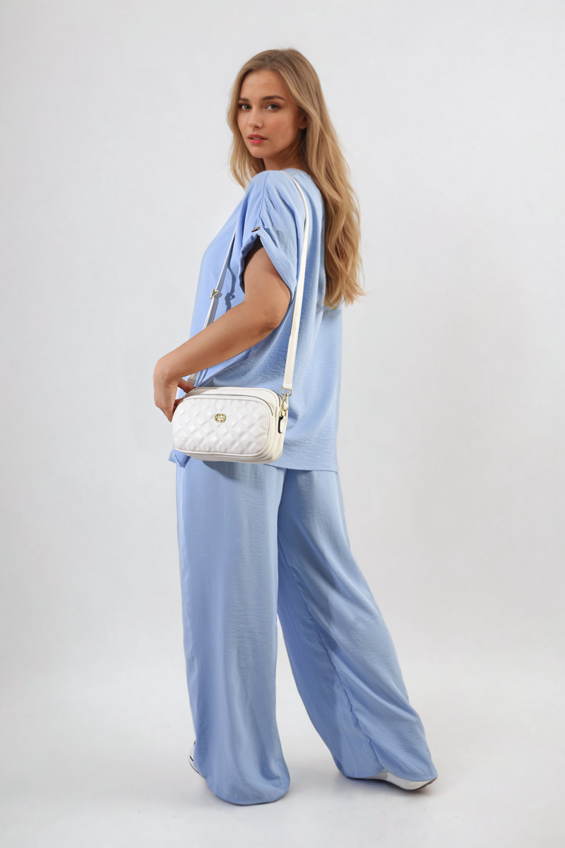 Ruffle Trim Sleeve Top