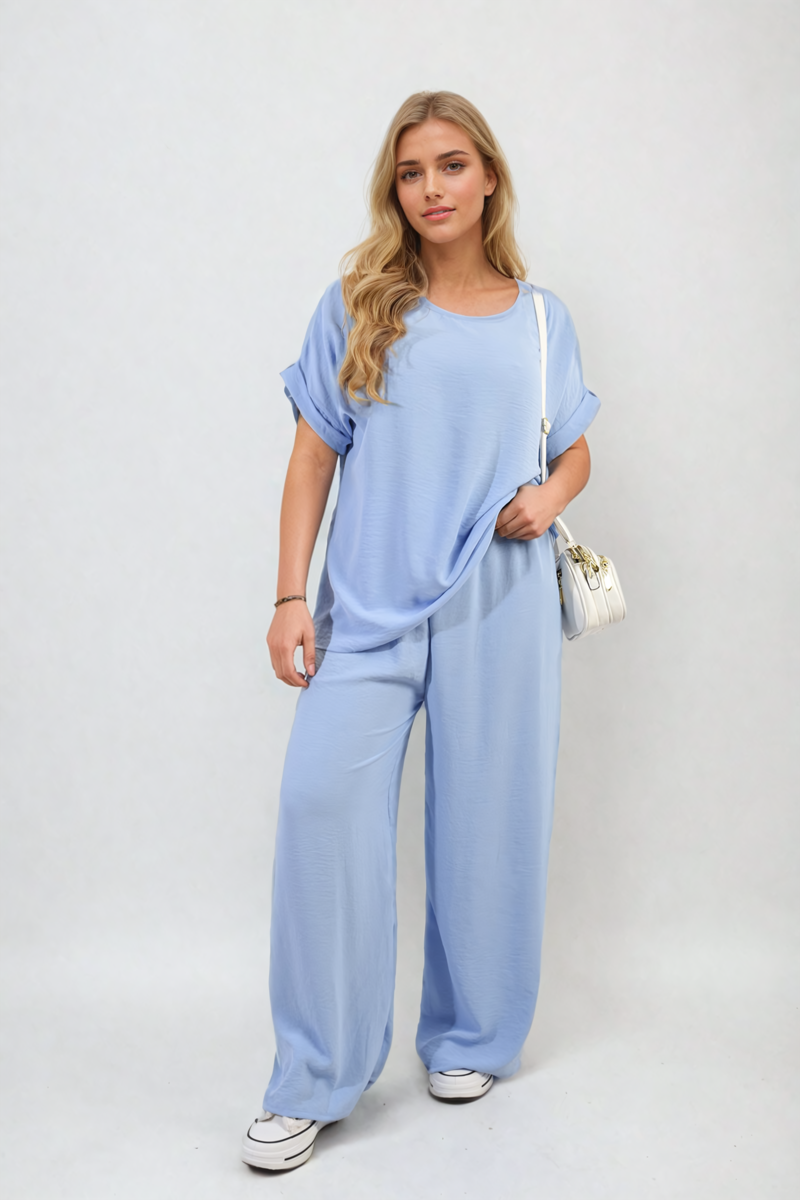 Ruffle Trim Sleeve Top